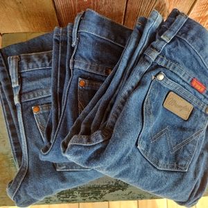 Boys Cinch and Wranglers set size 8, 9, 10